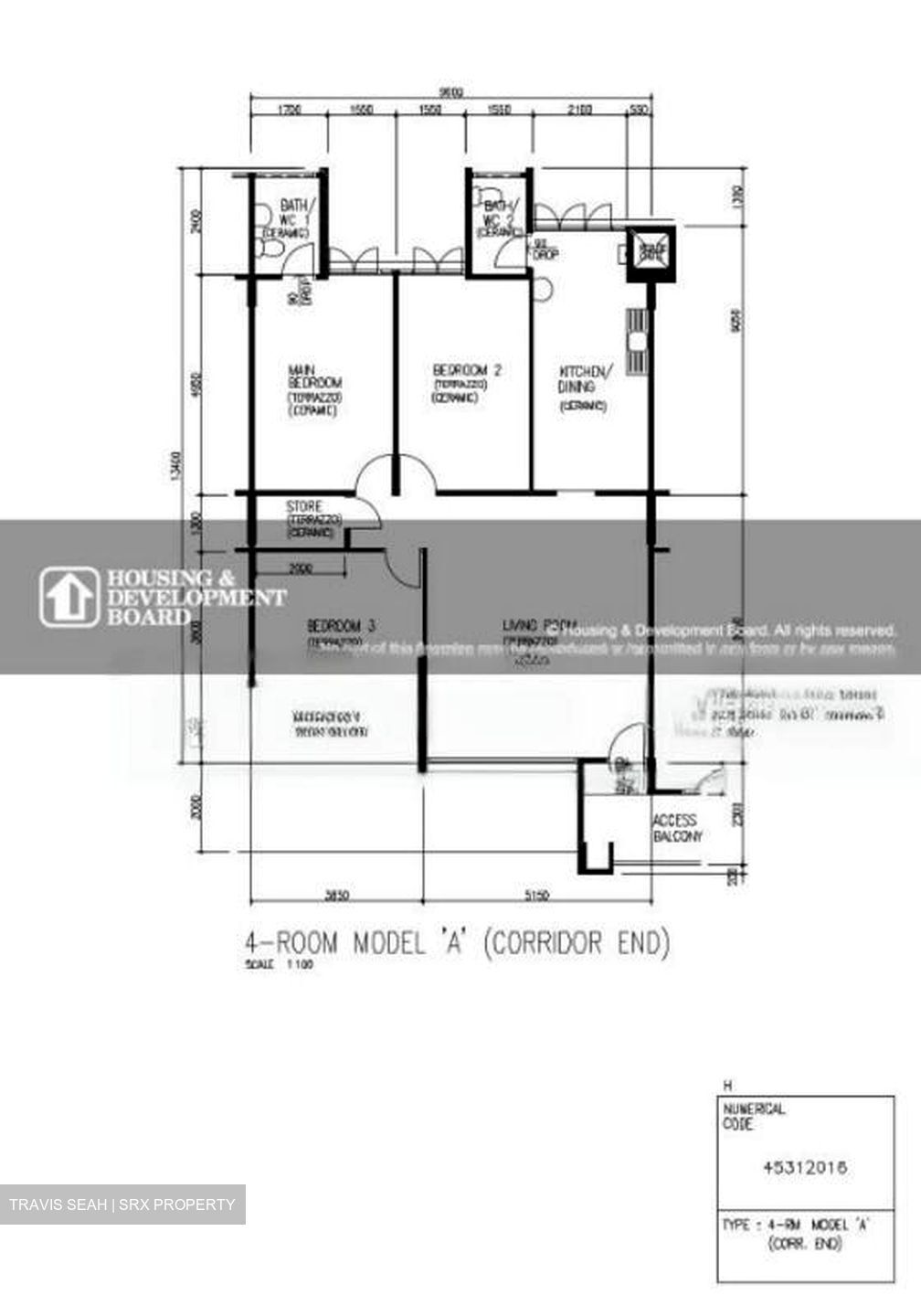 Blk 424 SUN PLAZA GARDENS (Tampines), HDB 4 Rooms #481019511